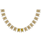 Willkommener Freund-Leinwand-Blick mit Wimpelkette (Alle)