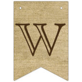 Willkommener Freund-Leinwand-Blick mit Wimpelkette (Erste Fahne)