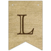 Willkommener Freund-Leinwand-Blick mit Wimpelkette (Dritte Fahne)