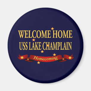Willkommener Home See Champlain Magnet