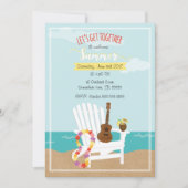 Willkommener Sommer kundengerecht Einladung (Vorderseite)