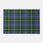 willkommener Türmatte blauer NeuschottlandTartan (Vorderseite)