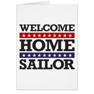 Willkommener Zuhause-Seemann