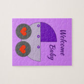 willkommenes Baby Puzzle (Horizontal)