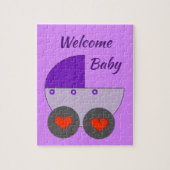 willkommenes Baby Puzzle (Vertikal)