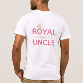 Willkommenes ethnisches Princess|PINK|Royal T-Shirt (Rückseite)