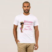 Willkommenes ethnisches Princess|PINK|Royal T-Shirt (Vorne ganz)