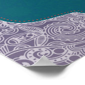 Willkommenes Hochzeitposter Arabian Nights Henna P Poster (Ecke)