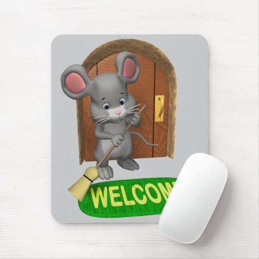 Willkommenes Mousepad (Mit Mouse)