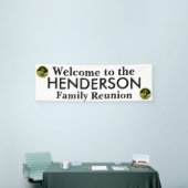 Willkommenes Zeichen für das Familien-Wiedersehen Banner (Messeveranstaltung)
