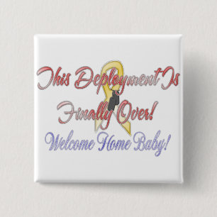 Willkommenes Zuhause-Baby! Button