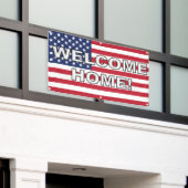 Willkommenes Zuhause Banner (Äußeres Gebäude)