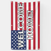 Willkommenes Zuhause Banner (Vertikal)