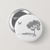 Willkommenes Zuhause Button (Vorne & Hinten)