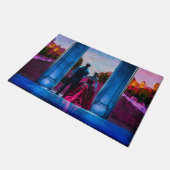 Willkommenes Zuhause Fußmatte (Schrägansicht)