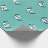 Willkommenes Zuhause Geschenkpapier (Ecke)