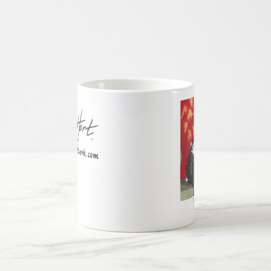 Willkommenes Zuhause Kaffeetasse (Mittel)