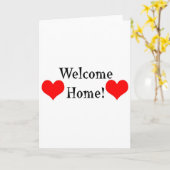 Willkommenes Zuhause Karte (Gelbe Blume)