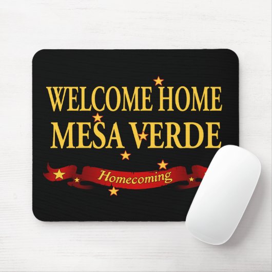 Willkommenes Zuhause-MESA Verde Mousepad (Mit Mouse)