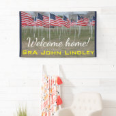 Willkommenes Zuhause-Militärfahne #2 Banner (Insitu)