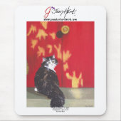 Willkommenes Zuhause Mousepad (Vorne)