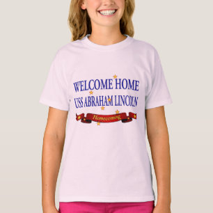 Willkommenes Zuhause USS Abraham Lincoln T-Shirt