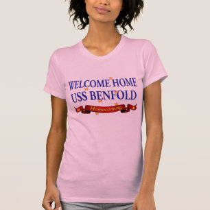 Willkommenes Zuhause USS Benfold T-Shirt