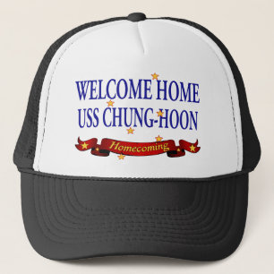 Willkommenes Zuhause USS Chung-Hoon Truckerkappe