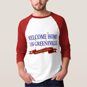 Willkommenes Zuhause USS Greeneville T-Shirt