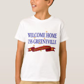 Willkommenes Zuhause USS Greeneville T-Shirt (Vorderseite)