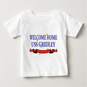 Willkommenes Zuhause USS Gridely Baby T-shirt