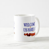 Willkommenes Zuhause USS Harry S. Truman Kaffeetasse (VorderseiteRechts)