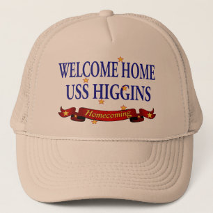 Willkommenes Zuhause USS Higgins Truckerkappe