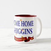 Willkommenes Zuhause USS Higgins Zweifarbige Tasse (VorderseiteRechts)