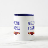 Willkommenes Zuhause USS Klakring Tasse (Zentrum)