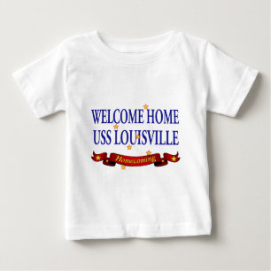 Willkommenes Zuhause USS Louisville Baby T-shirt