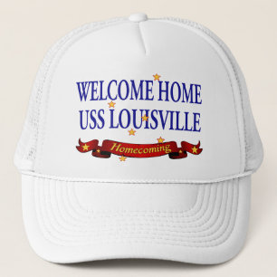 Willkommenes Zuhause USS Louisville Truckerkappe