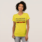 Willkommenes Zuhause USS McClusky T-Shirt (Vorne ganz)
