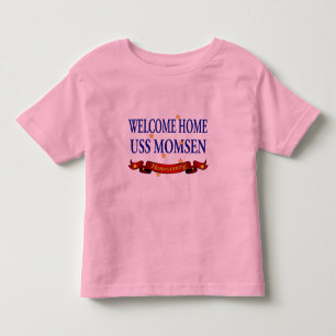 Willkommenes Zuhause USS Momsen Kleinkind T-shirt