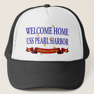 Willkommenes Zuhause USS Pearl Harbor Truckerkappe