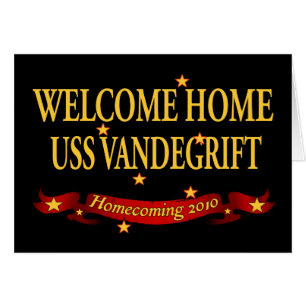 Willkommenes Zuhause USS Vandegrift
