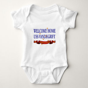 Willkommenes Zuhause USS Vandegrift Baby Strampler