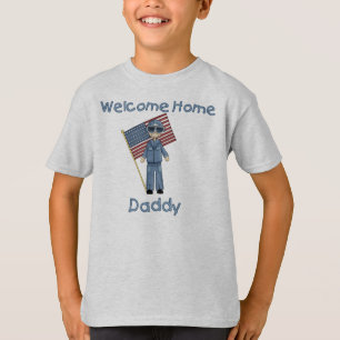 Willkommenes Zuhause-Vati-Luftwaffen-Gör (Sohn) T-Shirt
