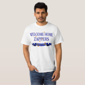 Willkommenes Zuhause Zappers T-Shirt (Vorne ganz)