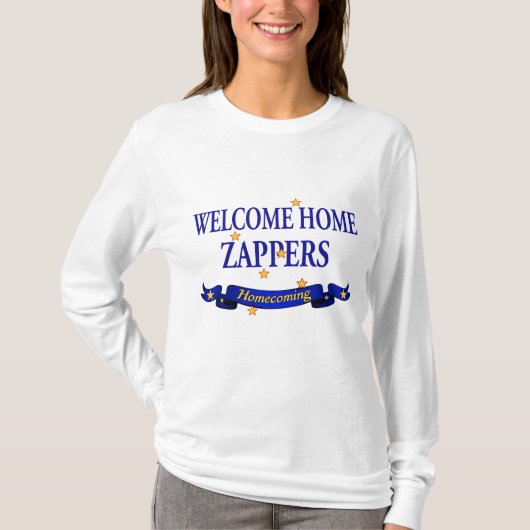 Willkommenes Zuhause Zappers T-Shirt (Vorderseite)