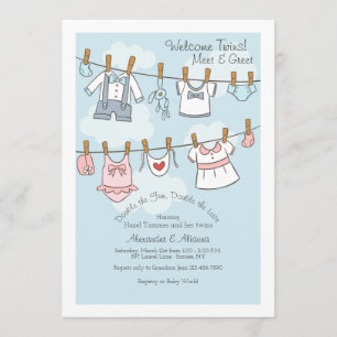 Willkommenes Zwillings-Treffen und grüßen Einladung