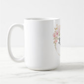 Willkommens-Aufkleber Kaffeetasse (Links)