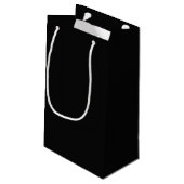 Willkommens-Hochzeitsgeschenktüte Kleine Geschenktüte (Rückseite Schrägansicht)