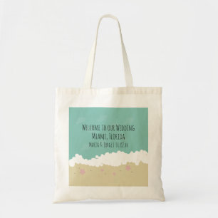 Willkommens-Hochzeitstasche Strand-Thema Tragetasche