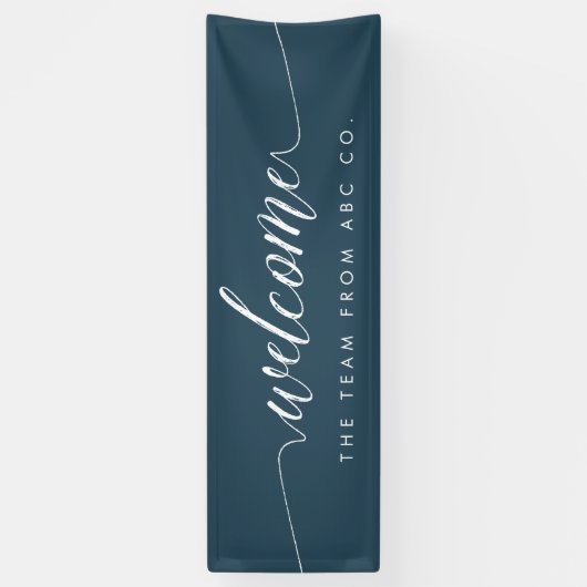 Willkommensbanner Poster Vinyl Custom Ankündigung Banner (Vertikal)